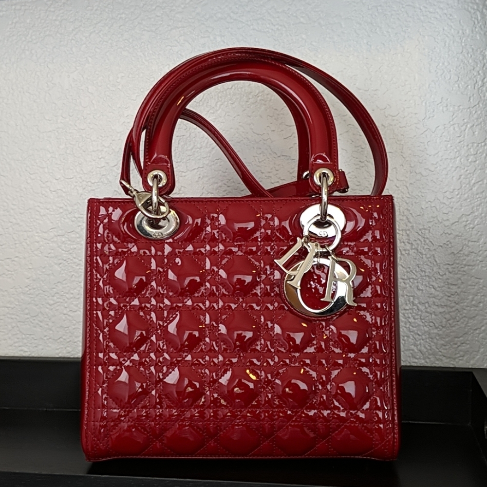 Christian Dior Small Lady Dior Purse - AUTHENTIC